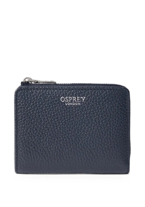 Osprey medium Core leather wallet - Blue