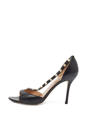 Valentino Garavani Pre-Owned Rockstud d'Orsay heeled sandals - Black
