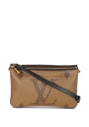 Louis Vuitton Pre-Owned 2021-2025 Double Zip giant Monogram Reverse bag - Neutrals
