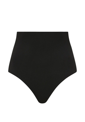 BONDI BORN Betty high-waisted bikini bottoms - Black