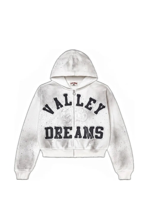 Vale zip-up hoodie - White