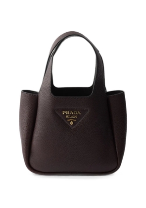 Prada Liaison mini leather handbag - Brown