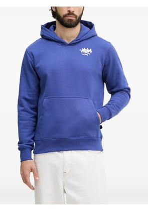 Alpha Industries Alpha Signature logo-print hoodie - Blue
