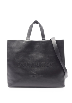Louis Vuitton Pre-Owned 2010s MM leather tote bag - Black