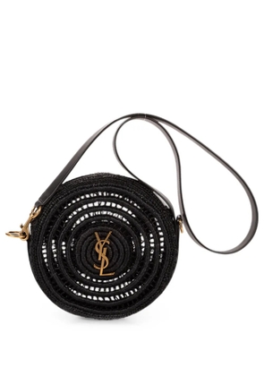 Saint Laurent Pre-Owned Loulou round crossbody bag - Black