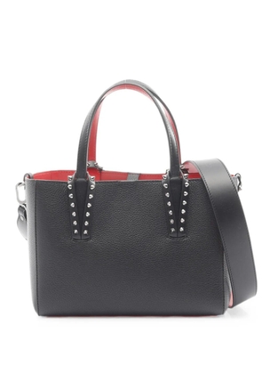 Christian Louboutin Pre-Owned 2020s Cabata spiked handbag - Black