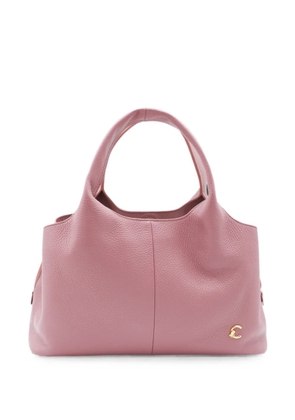 Coccinelle grained leather tote bag - Pink