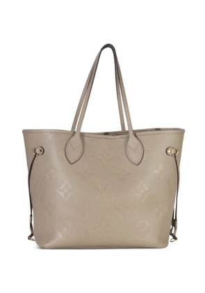 Louis Vuitton Pre-Owned 2021-2025 MM Empreinte Neverfull Giant Monogram tote bag - Grey