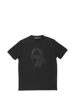Karl Lagerfeld Ikonik patch T-shirt - Black