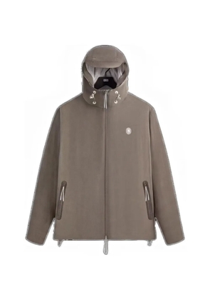 KITH Madison zip-up hooded jacket - Brown