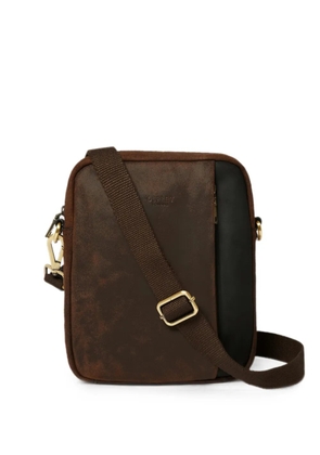 Osprey small Jenson leather messenger bag - Brown