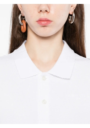 Alexander Wang Shrunken mini polo dress - White