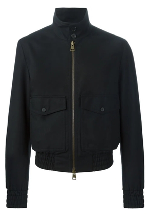 AMI Paris high-collar zipped jacket - Black