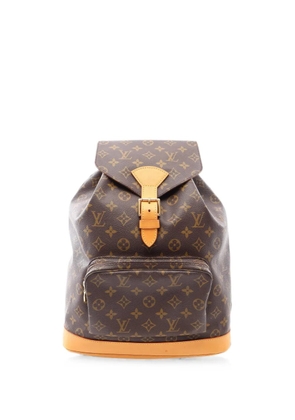 Louis Vuitton Pre-Owned 1996 GM Montsouris Monogram canvas backpack - Brown