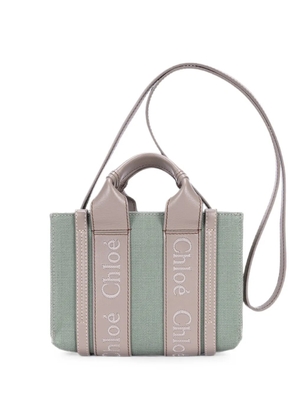 Chloé Pre-Owned Woody tote bag - Green