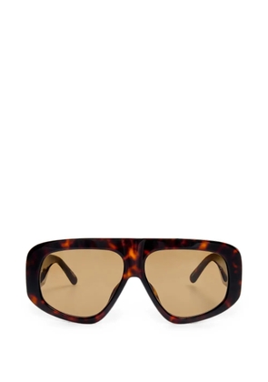 The Attico Milano pilot sunglasses - Brown