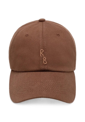 Ruslan Baginskiy logo-embroidered baseball cap - Brown
