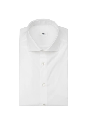 Sonrisa spread-collar cotton shirt - White