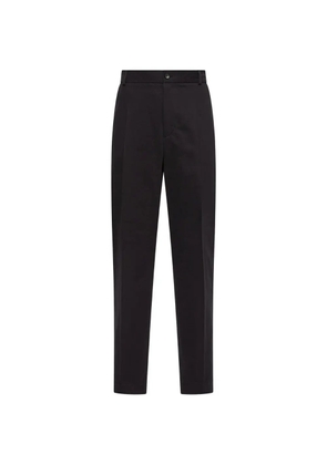Moncler pressed-crease trousers - Black
