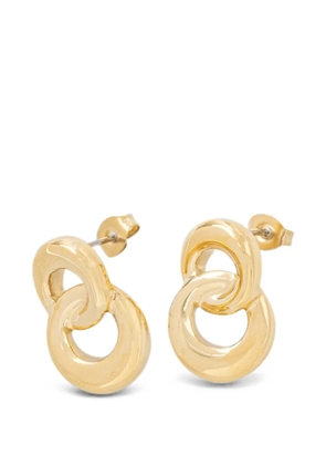 Trussardi interlocking-ring earrings - Gold