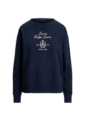 Lauren Ralph Lauren logo-print sweater - Blue
