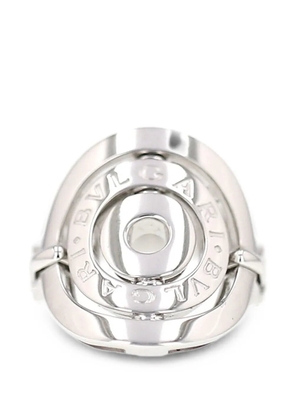 Bvlgari Pre-Owned 2010s Astrale engraved ring - Silver