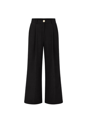 Armani Exchange wide-leg trousers - Black