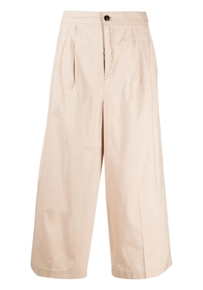 Woolrich elasticated-waist cropped trousers - Neutrals
