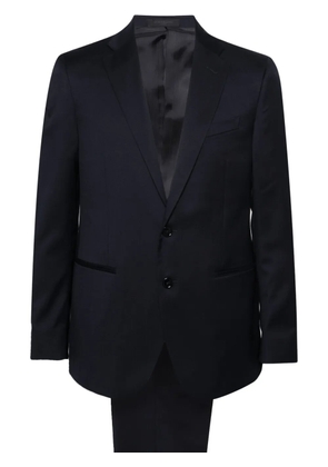 Corneliani single-breasted wool suit - Blue