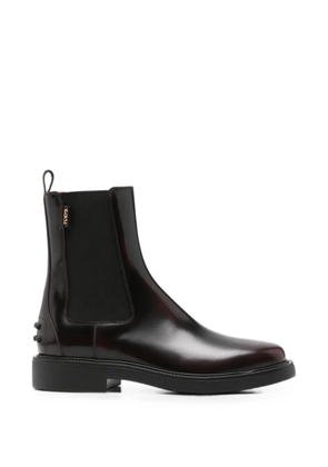 Tod's Gommino-detail round-toe Chelsea boots - Brown