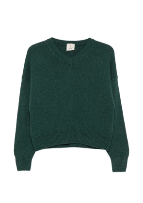 Incentive! Cashmere Connie V-neck cashmere sweater - Green