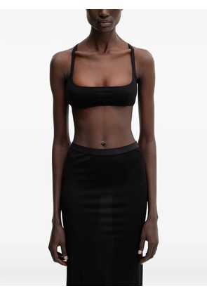 Rick Owens Lilies scoop-neck racerback top - Black