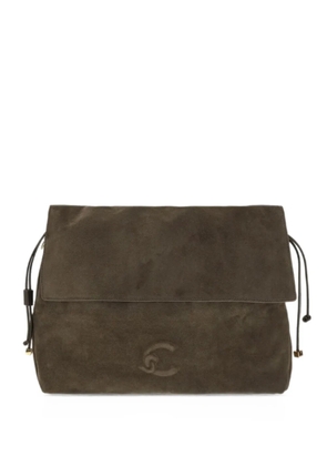 Coccinelle medium Lidia suede shoulder bag - Green