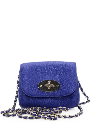 Mulberry Pre-Owned Lily turn-lock shoulder bag - Blue