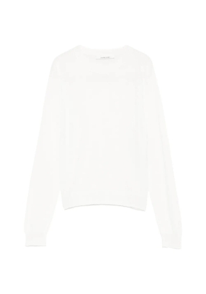 Liviana Conti raglan-sleeve ribbed-trim jumper - White