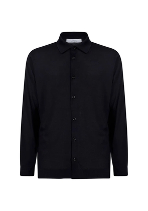 Lardini long-sleeve buttoned shirt - Blue