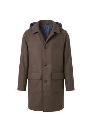 Kired Cusna reversible hooded coat - Blue