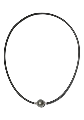 Yoko London Tahitian pearl necklace - Silver