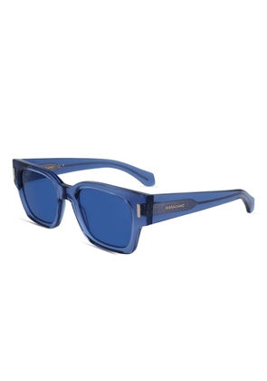 Ferragamo Eyewear square-frame sunglasses - Blue