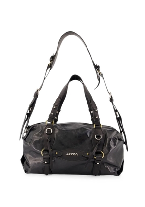 ISABEL MARANT Tilpa logo-plaque tote bag - Black
