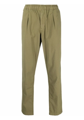 Woolrich high-rise straight-leg trousers - Green
