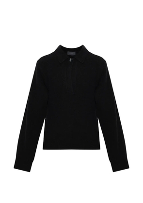 Haikure Ash polo sweater - Black