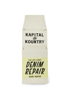KAPITAL Canvas Pulp phone holder - Neutrals