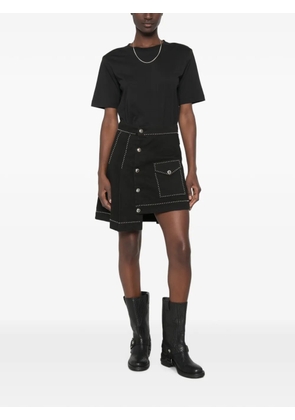 Marco Bologna zip-fastening T-shirt - Black