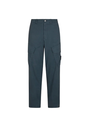Stone Island garment-dyed cargo pants - Blue