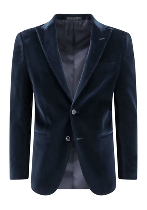 Corneliani velvet blazer - Blue