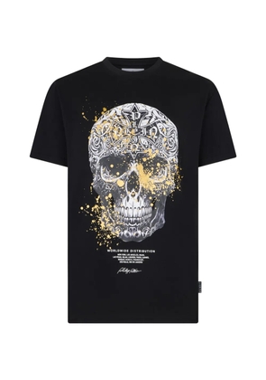 Philipp Plein jersey T-Shirt Skull Baroque Dots - Black