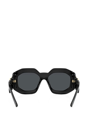 Versace Medusa Biggie geometric-frame sunglasses - Black