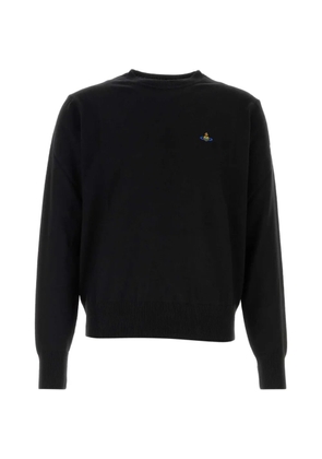 Vivienne Westwood Alex Orb-embroidered sweater - Black