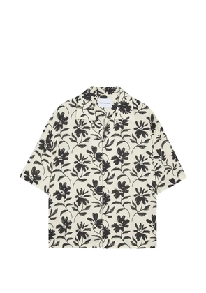 MKI Miyuki Zoku floral-print short-sleeve shirt - Neutrals